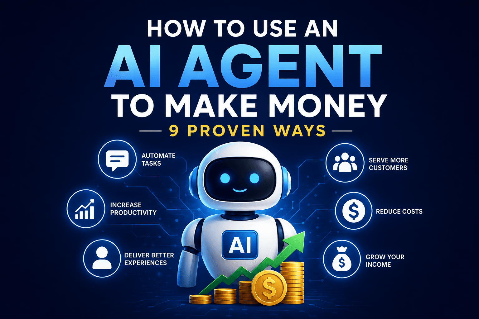 How to Use an AI Agent to Make Money 9 Proven Ways